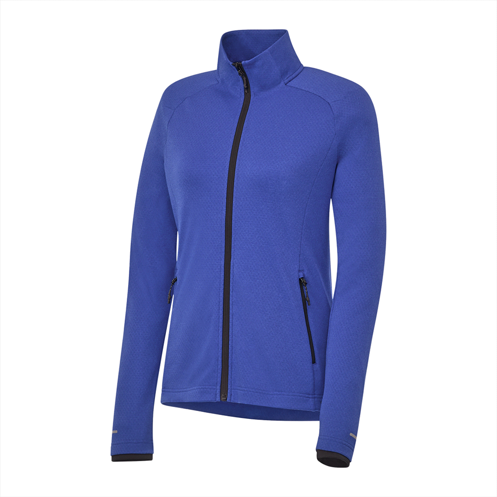 Asgard Eco Knit Jacket - Womens – Jackets – Apparel Range – available in Black, New Royal Heather, Silver Heather and Team Red Heather – thumbnail 12 of 31