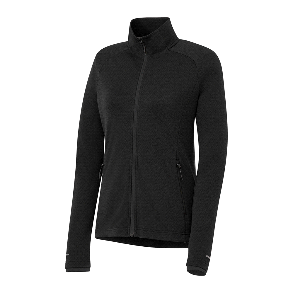 Asgard Eco Knit Jacket - Womens – Jackets – Apparel Range – available in Black, Heather Dark Charcoal, New Royal Heather, Silver Heather and Team Red Heather – thumbnail 20 of 31