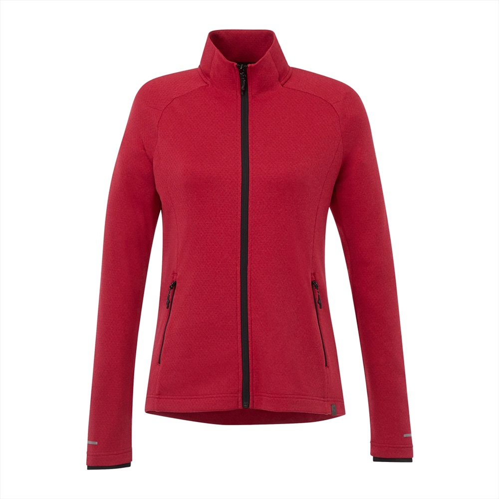Asgard Eco Knit Jacket - Womens – Jackets – Apparel Range – available in Black, Heather Dark Charcoal, New Royal Heather, Silver Heather and Team Red Heather – thumbnail 5 of 31