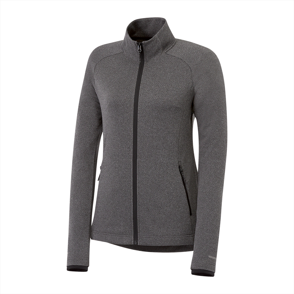 Asgard Eco Knit Jacket - Womens – Jackets – Apparel Range – available in Black, Heather Dark Charcoal, New Royal Heather, Silver Heather and Team Red Heather – thumbnail 16 of 31