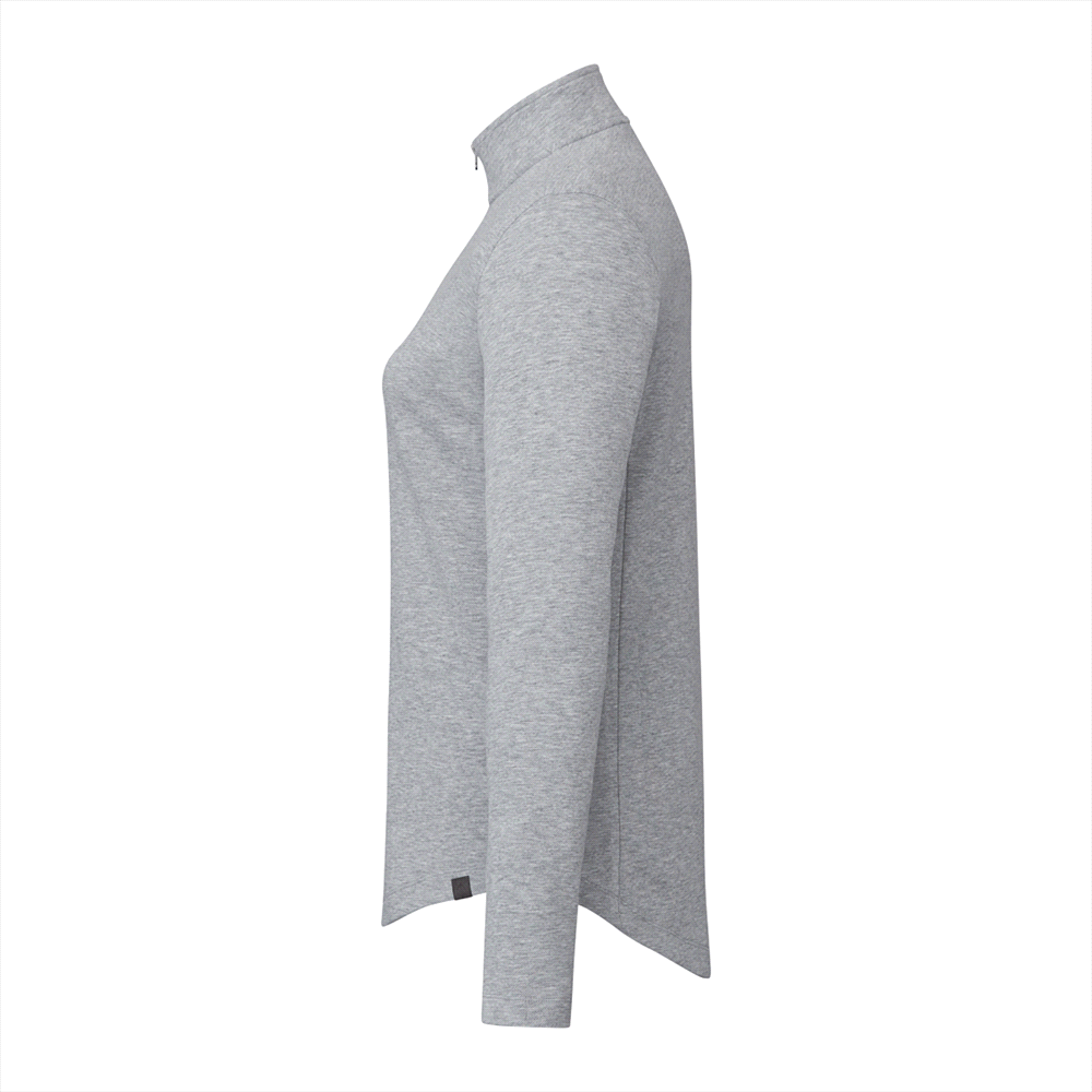 Rigi Eco Knit Quarter Zip - Womens – Jackets – Apparel Range – available in Black, Heather Grey and Vintage Navy – thumbnail 14 of 23