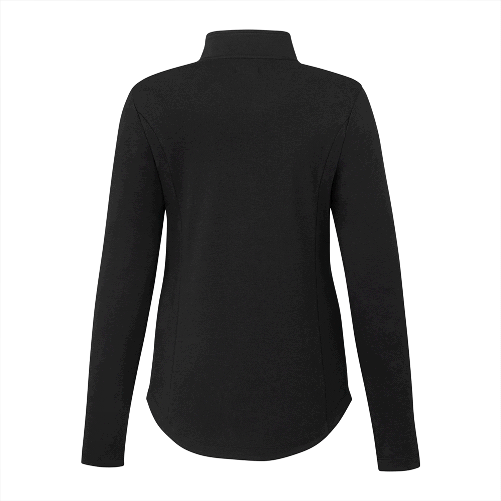 Rigi Eco Knit Quarter Zip - Womens – Jackets – Apparel Range – available in Black, Heather Grey and Vintage Navy – thumbnail 23 of 23