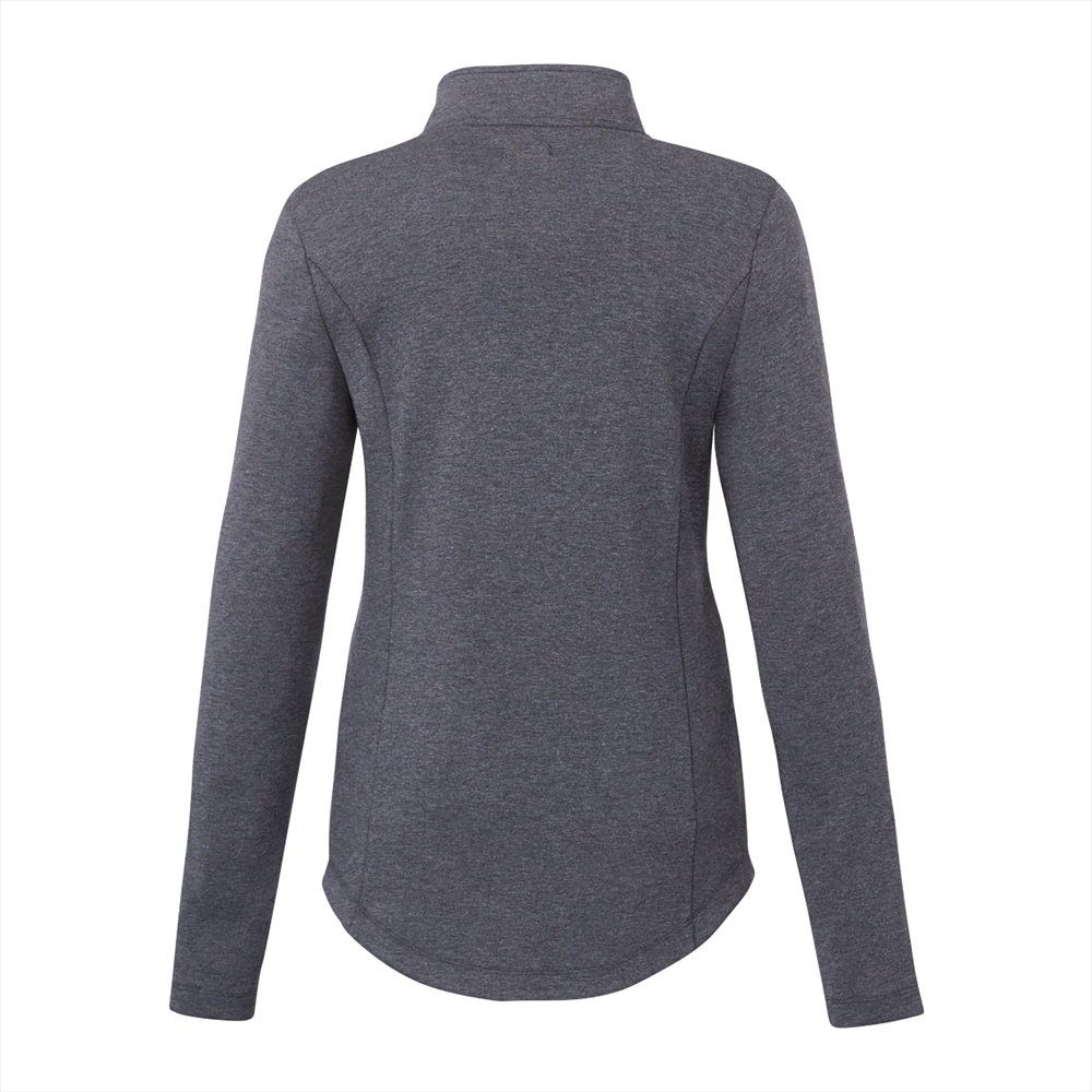 Rigi Eco Knit Quarter Zip - Womens – Jackets – Apparel Range – available in Black, Heather Grey and Vintage Navy – thumbnail 20 of 23