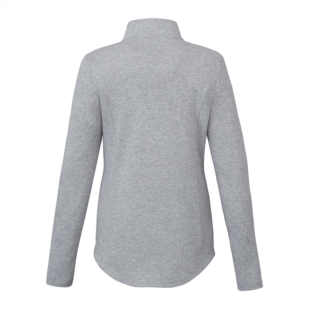 Rigi Eco Knit Quarter Zip - Womens – Jackets – Apparel Range – available in Black, Heather Grey and Vintage Navy – thumbnail 16 of 23