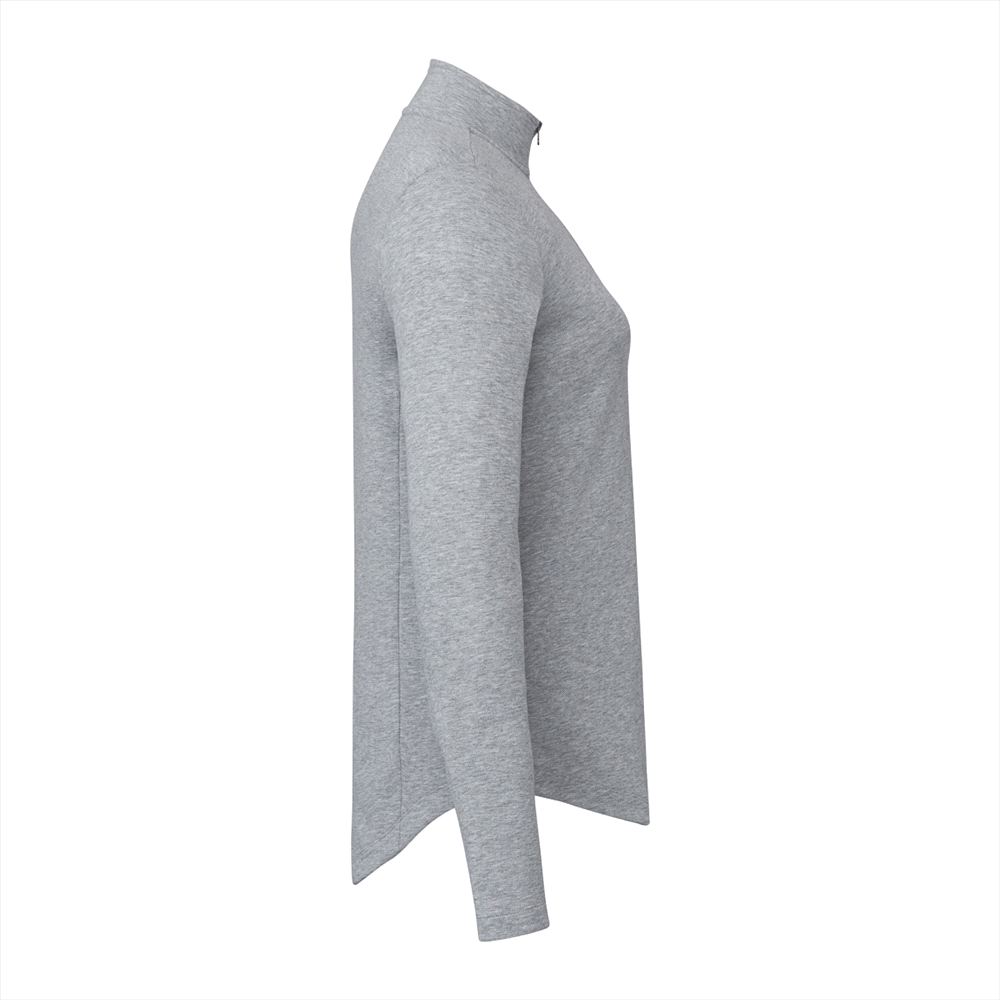 Rigi Eco Knit Quarter Zip - Womens – Jackets – Apparel Range – available in Black, Heather Grey and Vintage Navy – thumbnail 15 of 23