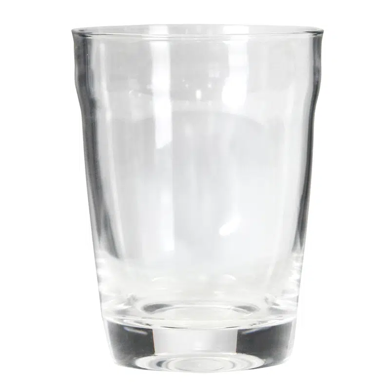 Glass Carry Cup – Glassware – available in white colour