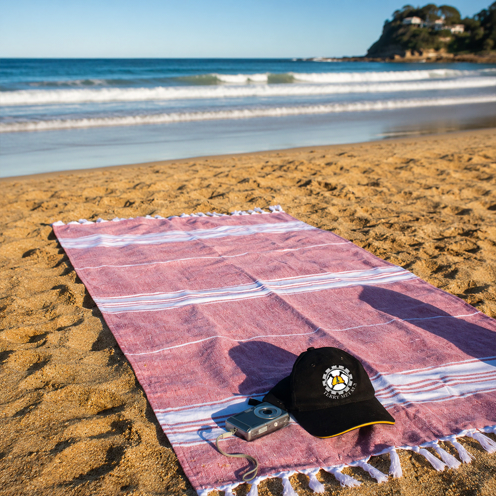 Trekk 100% Cotton Turkish Towel – Towels – The Range – available in Black, Navy, Orange – thumbnail 14 of 14