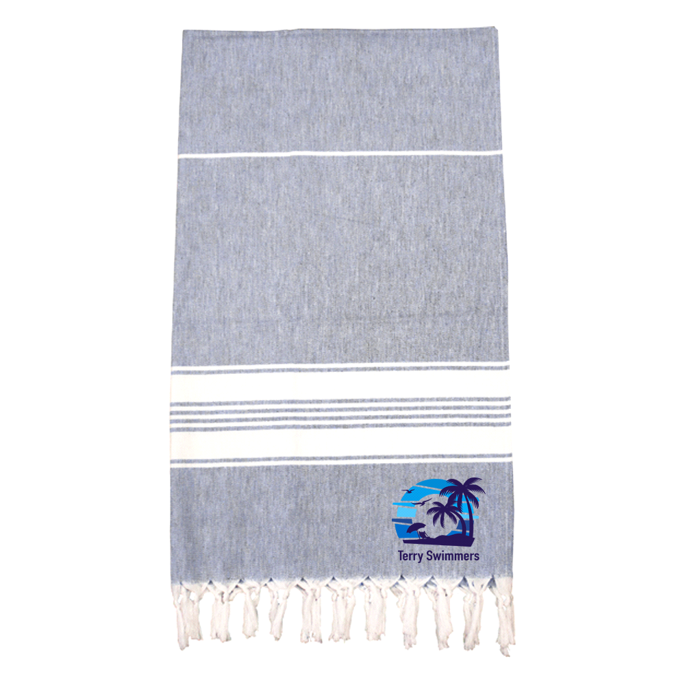 Trekk 100% Cotton Turkish Towel – Towels – The Range – available in Black, Navy, Orange – thumbnail 4 of 14