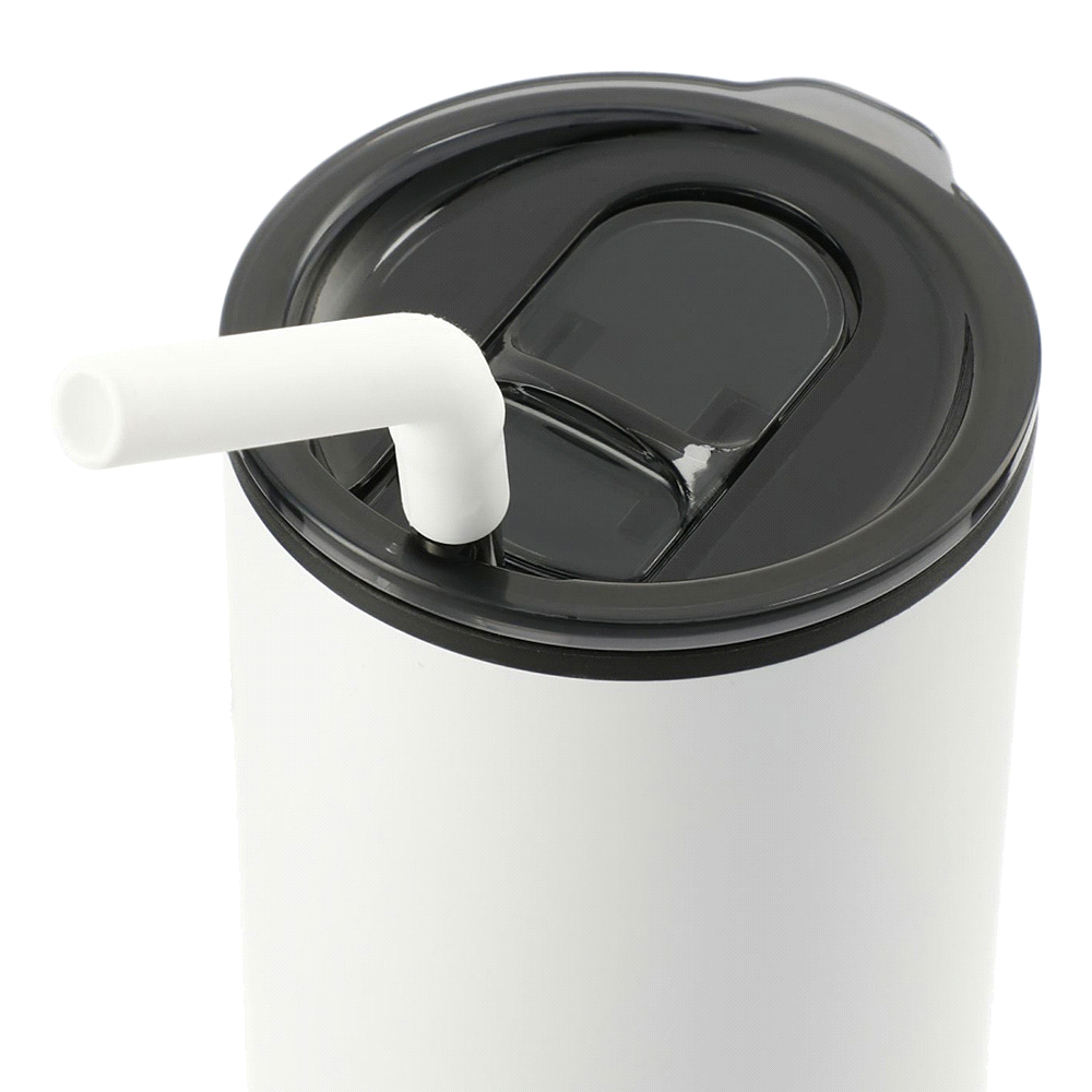Lagom 470ml Tumbler w/ SS Straw – Drink Bottles – The Range – available in Black, Navy and White – thumbnail 11 of 15