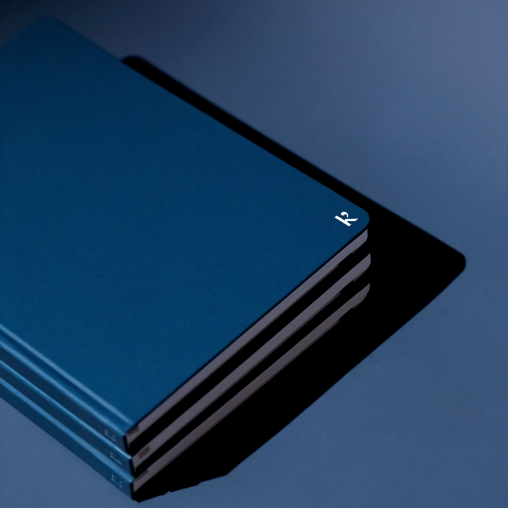 Karst A5 Stone Paper Hardcover Notebook – Desk Accessories – The Range – available in Black, Navy – thumbnail 3 of 14