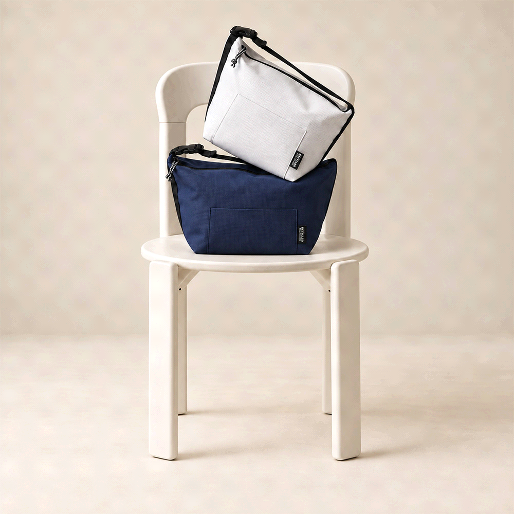 Caribou Drift Recycled 9 Can Lunch Cooler – Cooler Bags – The Range – available in Beige and Navy – thumbnail 2 of 23