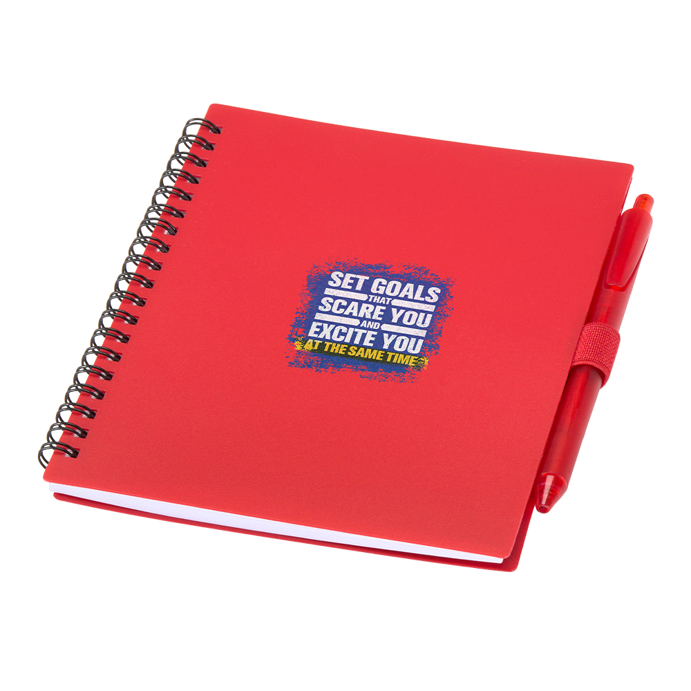 Niove Recycled PP JournalBook & Pen – Diaries – The Range – available in Black, Red, Royal Blue and White – thumbnail 12 of 23