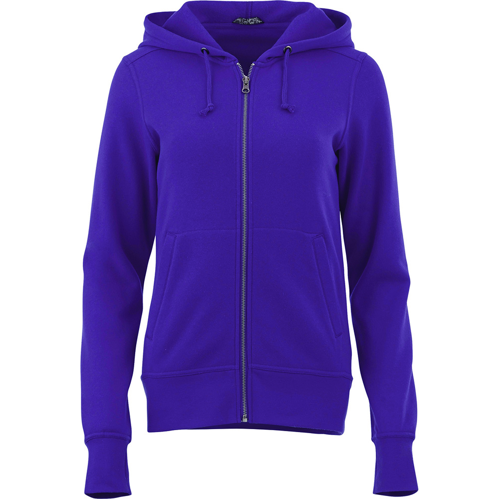 Cypress Fleece Zip Hoody - Womens – Hoodies – Apparel Range – available in Forest Green, Heather Dark Charcoal, Heather Grey Secondary, Maroon and 3 more – thumbnail 10 of 24