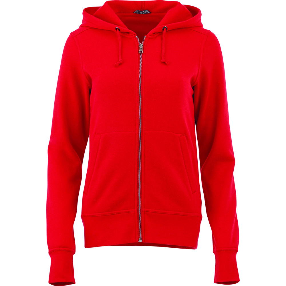 Cypress Fleece Zip Hoody - Womens – Hoodies – Apparel Range – available in Forest Green, Heather Dark Charcoal, Heather Grey Secondary, Maroon and 3 more – thumbnail 6 of 24