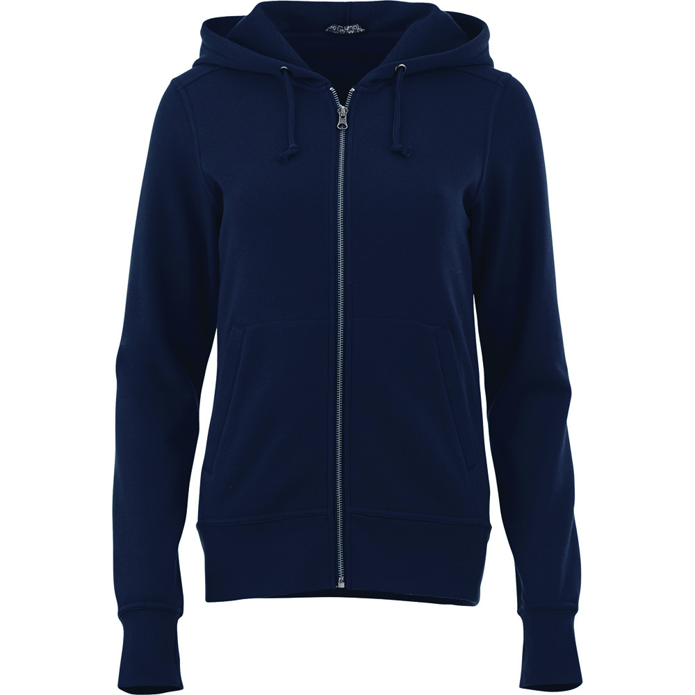 Cypress Fleece Zip Hoody - Womens – Hoodies – Apparel Range – available in Forest Green, Heather Dark Charcoal, Heather Grey Secondary, Maroon and 3 more – thumbnail 9 of 24