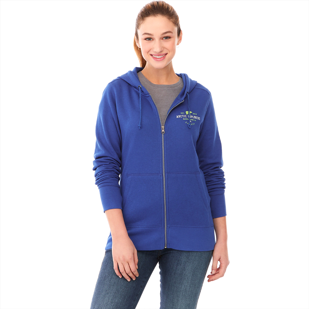 Cypress Fleece Zip Hoody - Womens – Hoodies – Apparel Range – available in Forest Green, Heather Dark Charcoal, Heather Grey Secondary, Maroon and 3 more – thumbnail 1 of 24