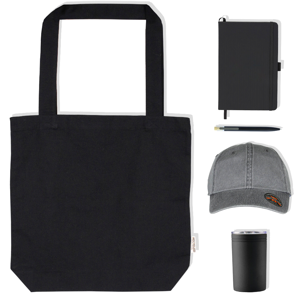 Lifestyle Essentials Pack – Tote Bags – The Range – available in Black and Navy – thumbnail 4 of 13