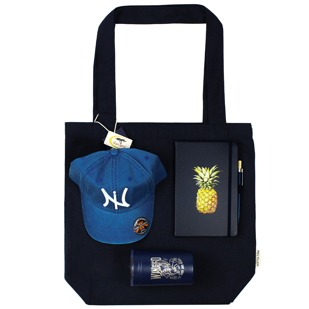 Lifestyle Essentials Pack – Tote Bags – The Range – available in Black and Navy – thumbnail 5 of 13