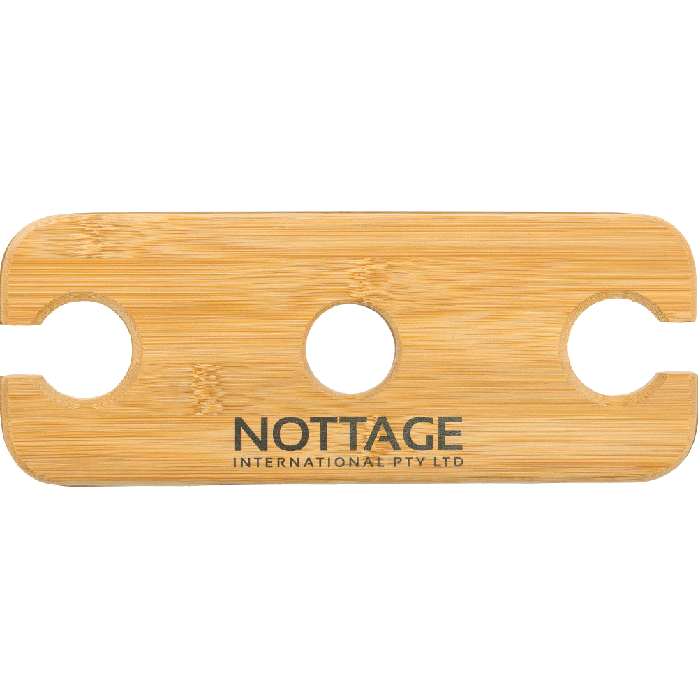 Wine Bottle & Glass Carrier – Glassware – The Range – available in Wood – thumbnail 2 of 4