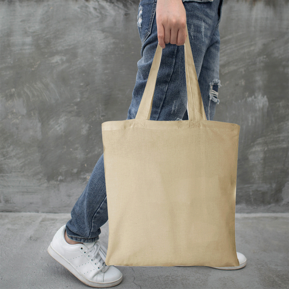 Carolina Cotton Canvas Convention Tote – Shoppers – The Range – available in Black, Natural, Navy, Red and Royal Blue – thumbnail 4 of 20