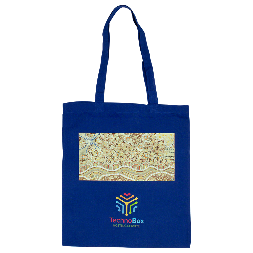 Carolina Cotton Canvas Convention Tote – Shoppers – The Range – available in Black, Natural, Navy, Red and Royal Blue – thumbnail 5 of 20