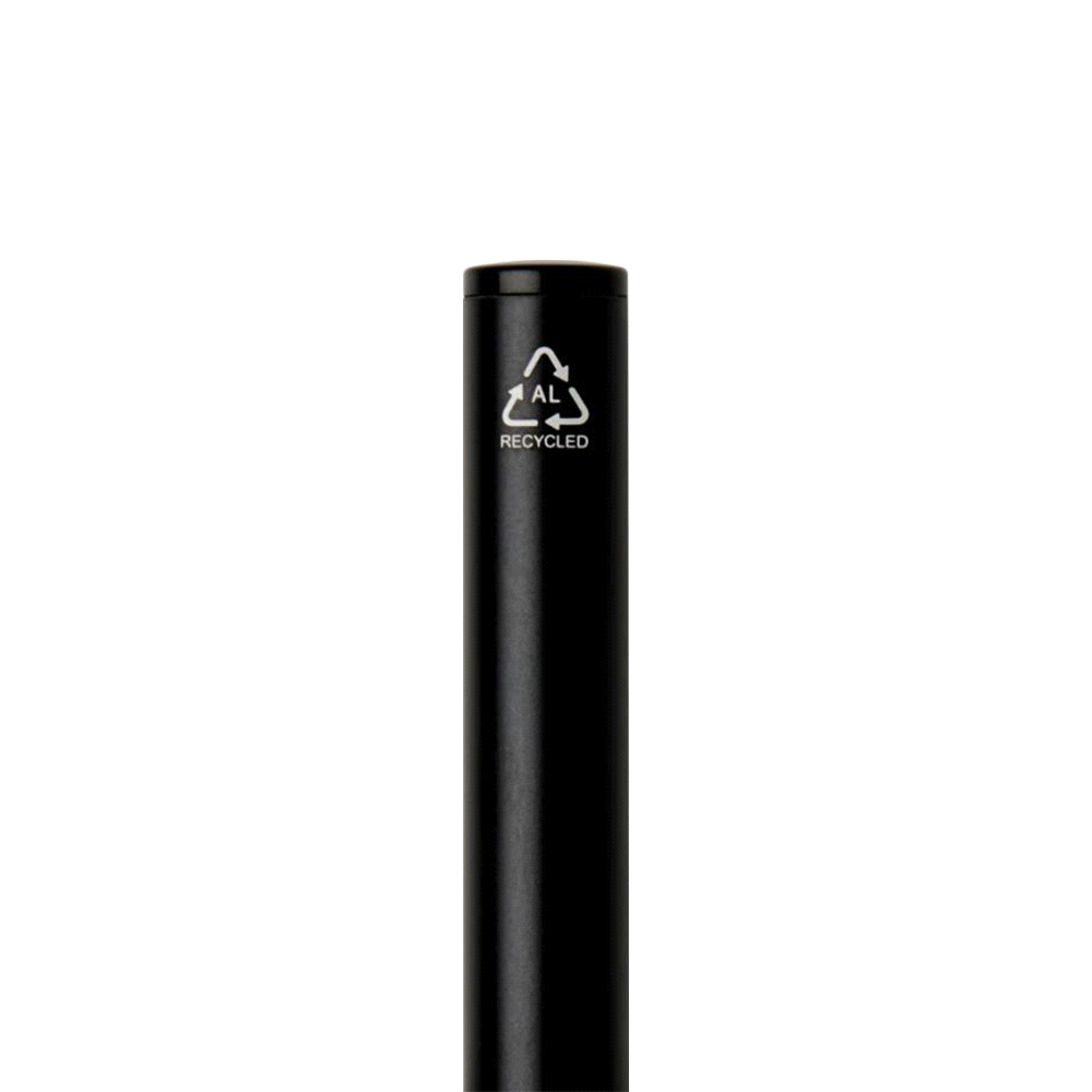 Verton Recycled Aluminium Twist Ballpoint Pen – Eco Pens – The Range – available in Black, Navy, Silver and White – thumbnail 15 of 24