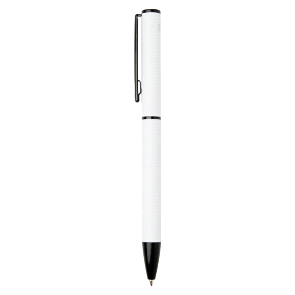 Verton Recycled Aluminium Twist Ballpoint Pen – Eco Pens – The Range – available in Black, Navy, Silver and White – thumbnail 22 of 24