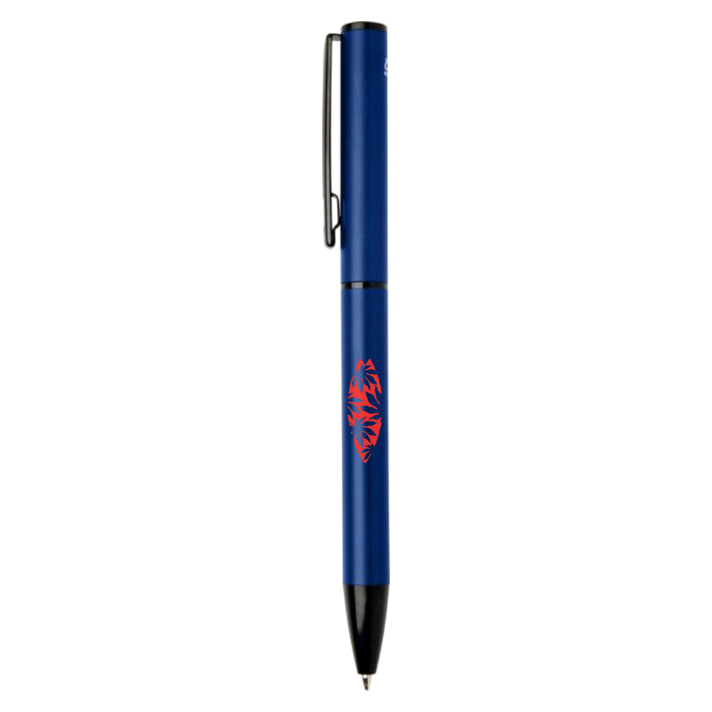 Verton Recycled Aluminium Twist Ballpoint Pen – Eco Pens – The Range – available in Black, Navy, Silver and White – thumbnail 24 of 24