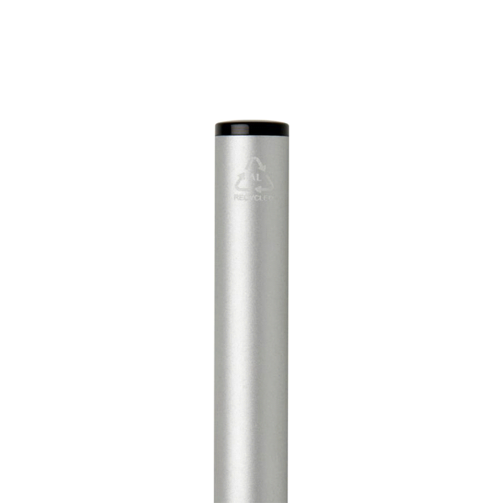 Verton Recycled Aluminium Twist Ballpoint Pen – Eco Pens – The Range – available in Black, Navy, Silver and White – thumbnail 17 of 24
