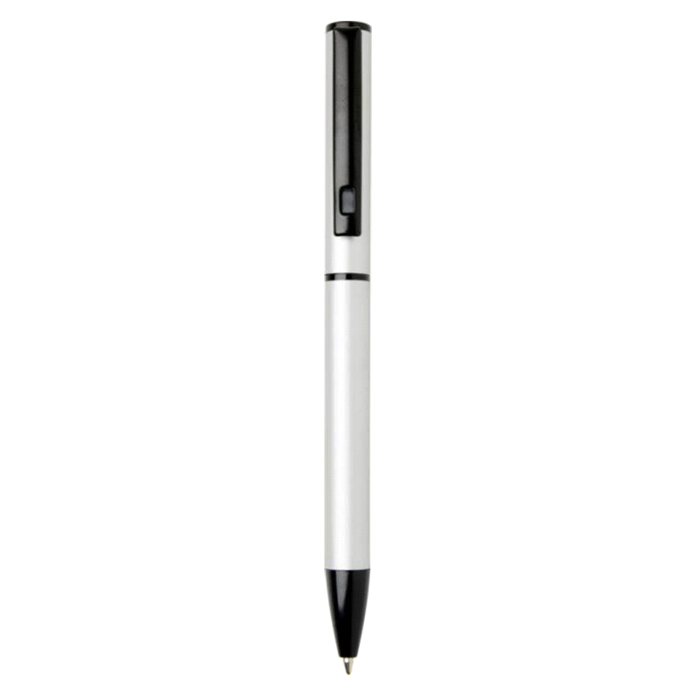 Verton Recycled Aluminium Twist Ballpoint Pen – Eco Pens – The Range – available in Black, Navy, Silver and White – thumbnail 4 of 24