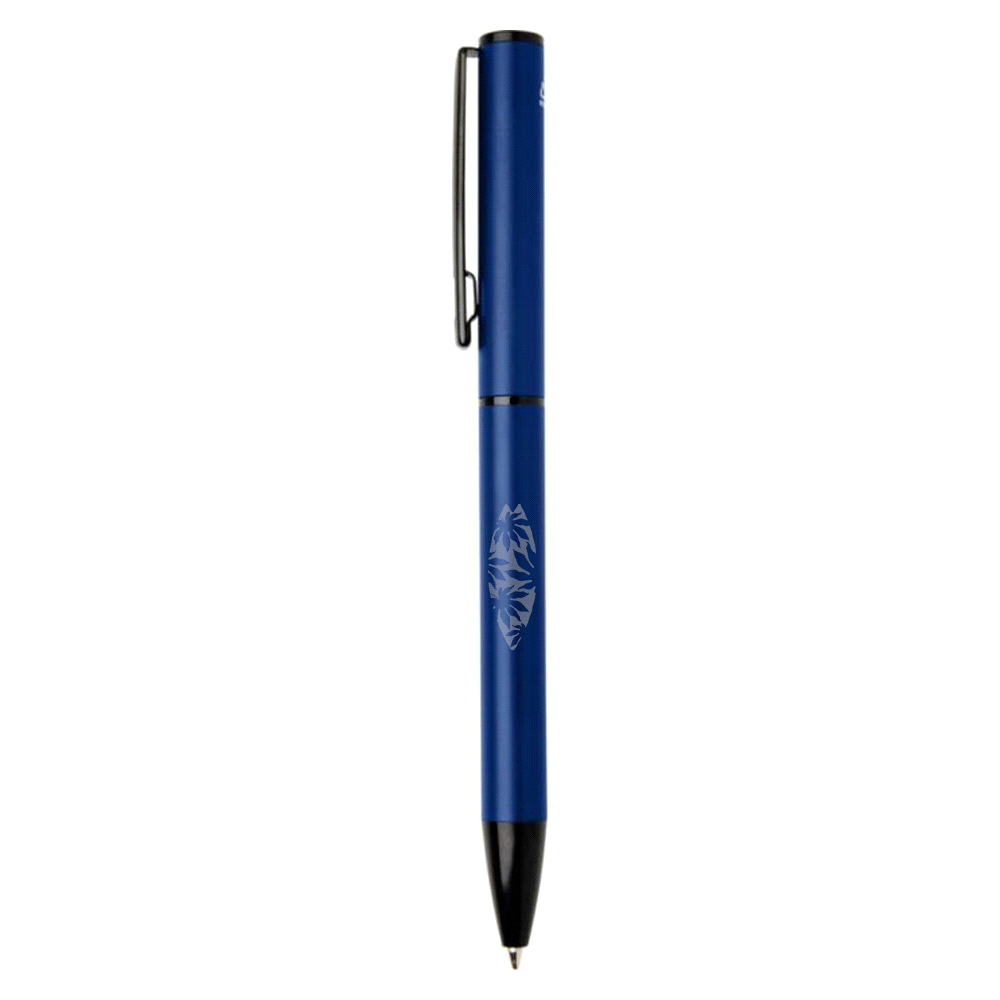 Verton Recycled Aluminium Twist Ballpoint Pen – Eco Pens – The Range – available in Black, Navy, Silver and White – thumbnail 9 of 24