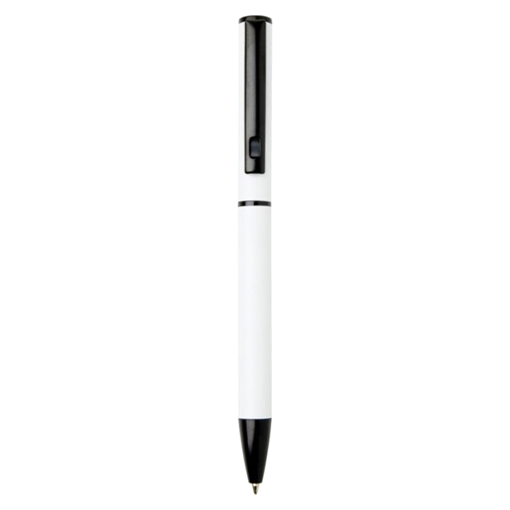 Verton Recycled Aluminium Twist Ballpoint Pen – Eco Pens – The Range – available in Black, Navy, Silver and White – thumbnail 5 of 24