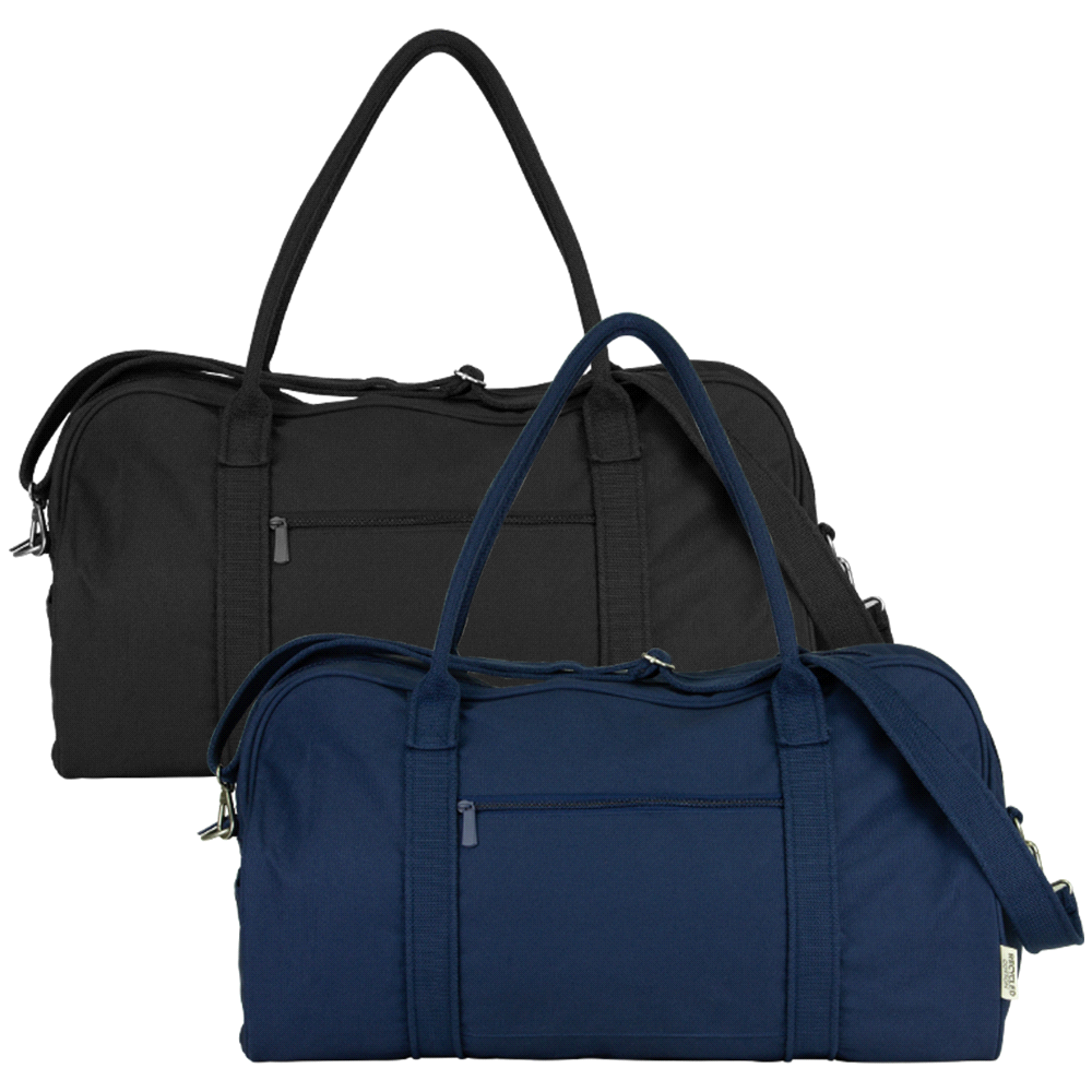 Darani GRS Recycled Canvas Duffle 48L – Duffle/Sports Bags – The Range – available in Black and Navy – thumbnail 2 of 23