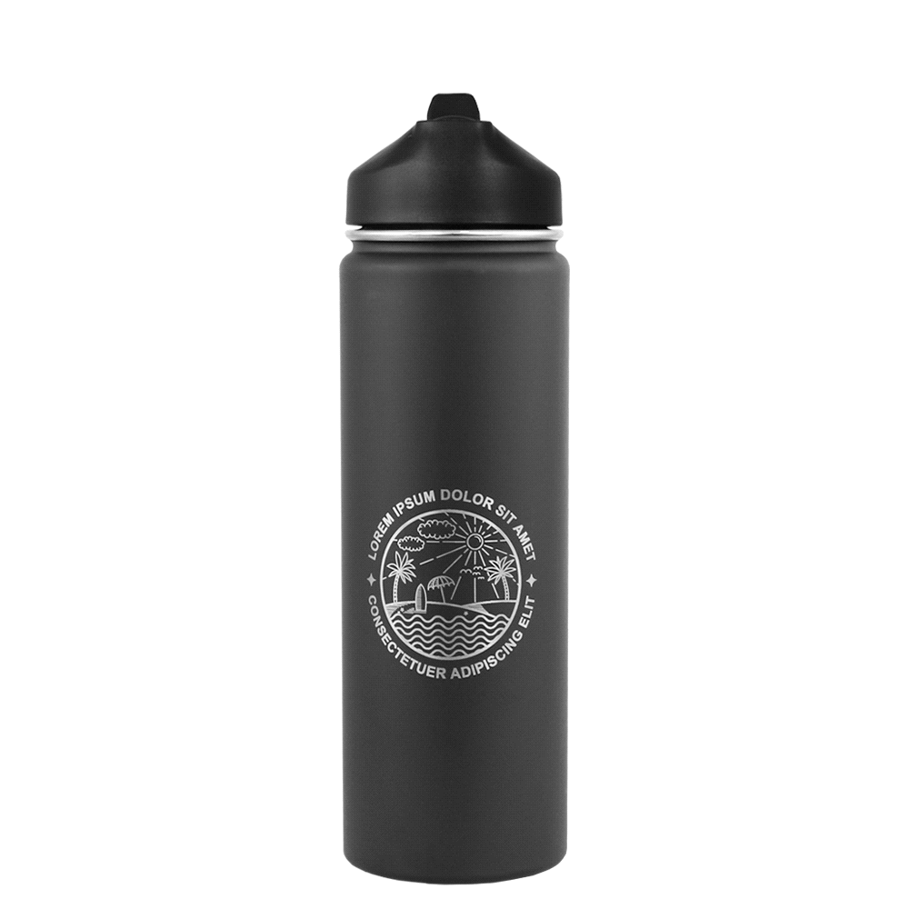 Trekk Stainless 700 Ml Drink Bottle – Drink Bottles – The Range – available in Black and White – thumbnail 2 of 15