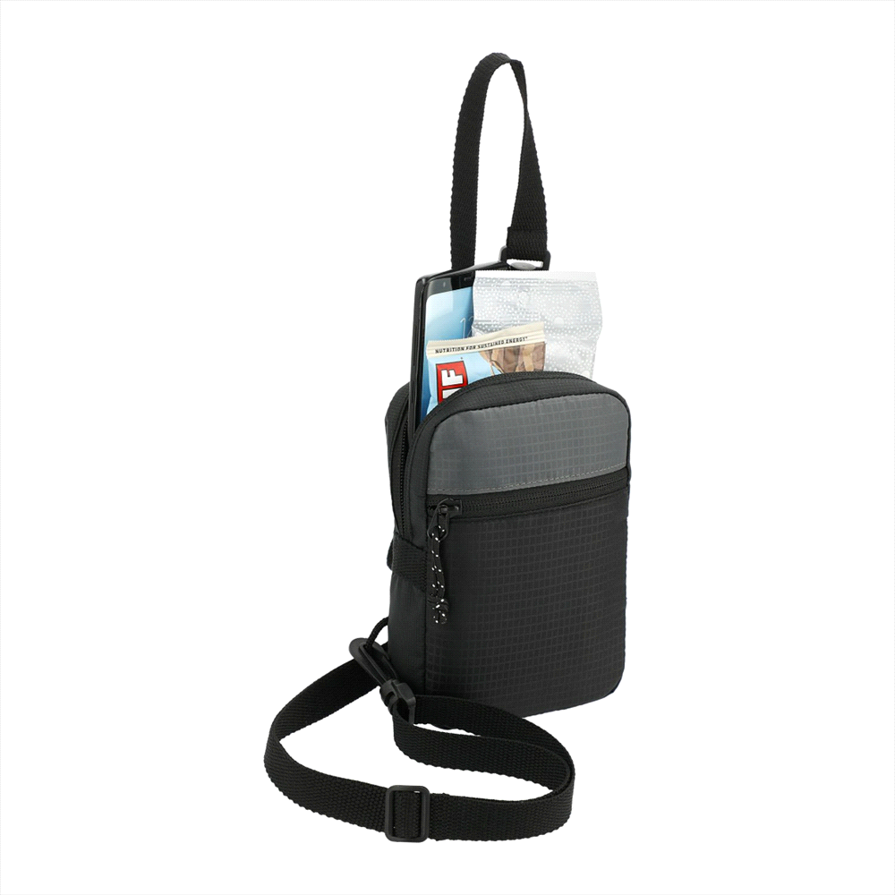 NBN Trailhead Recycled Crossbody Pouch – Bum Bags – Global Stock – thumbnail 4 of 4