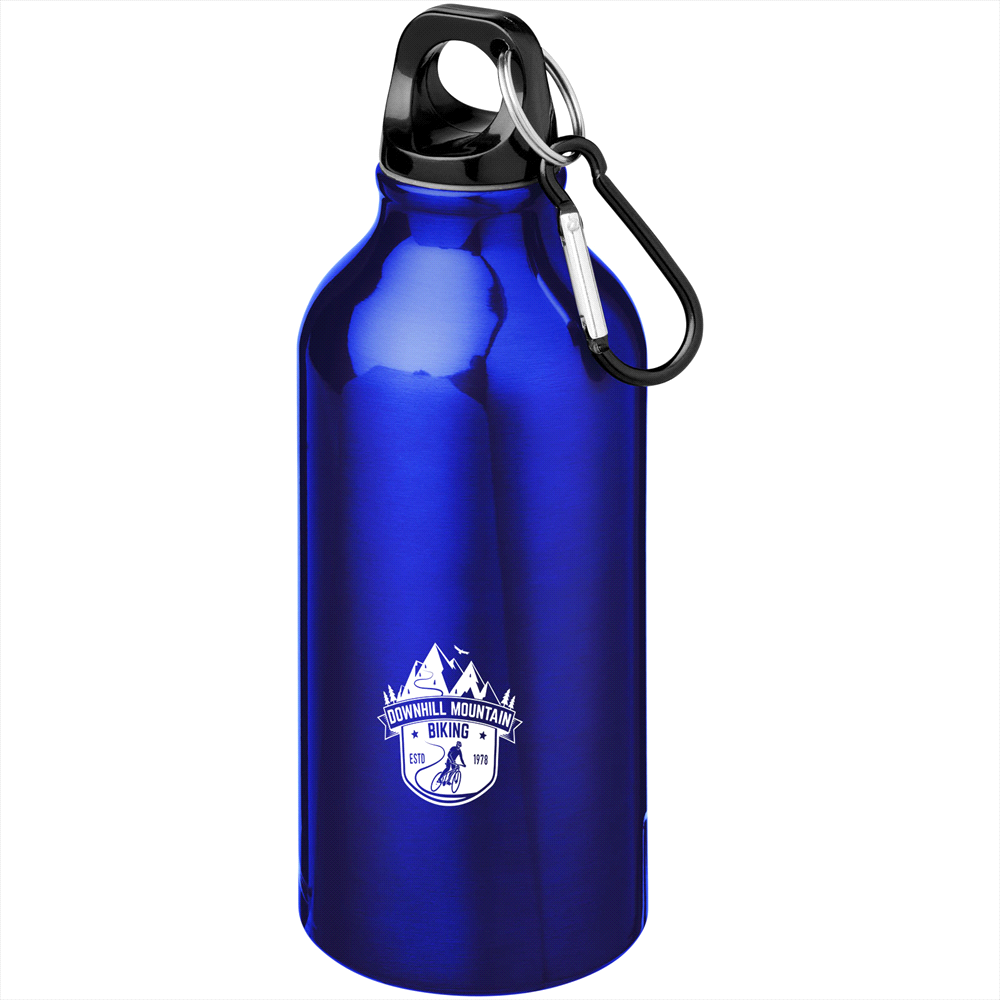Oregon 400ml Sport Bottle w/ Carabiner – Drink Bottles – The Range – available in Black, Blue, Orange, Red and 1 more – thumbnail 13 of 18