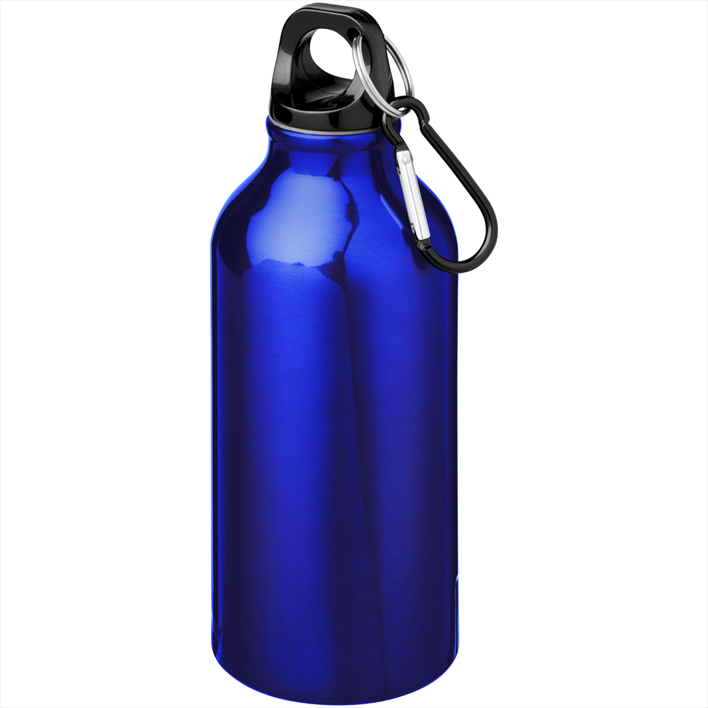 Oregon 400ml Sport Bottle w/ Carabiner – Drink Bottles – The Range – available in Black, Blue, Orange, Red and 2 more – thumbnail 8 of 18