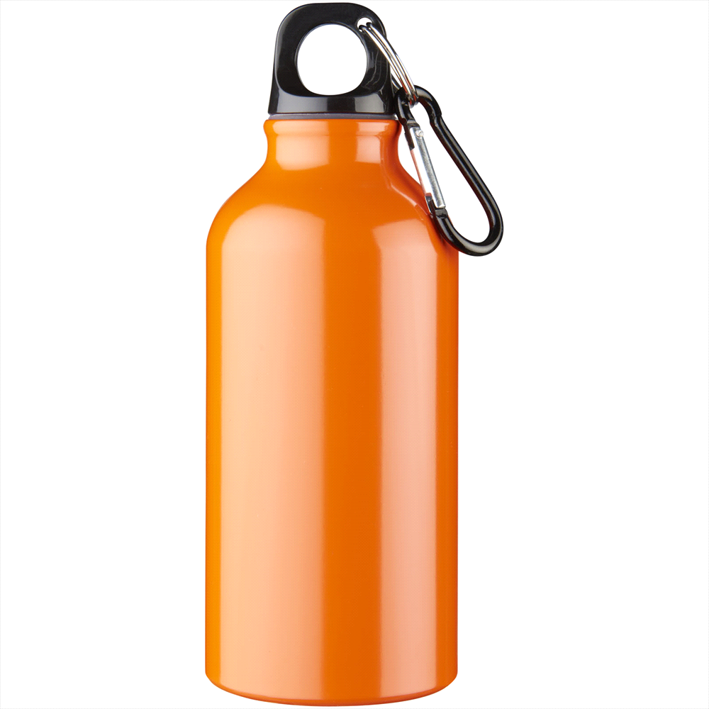 Oregon 400ml Sport Bottle w/ Carabiner – Drink Bottles – The Range – available in Black, Blue, Orange, Red and 2 more – thumbnail 4 of 18