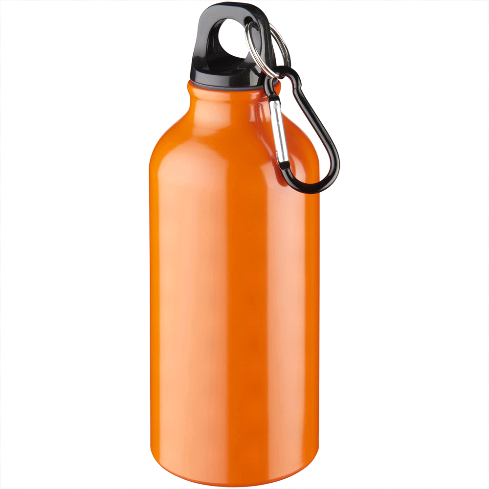 Oregon 400ml Sport Bottle w/ Carabiner – Drink Bottles – The Range – available in Black, Blue, Orange, Red and 2 more – thumbnail 9 of 18