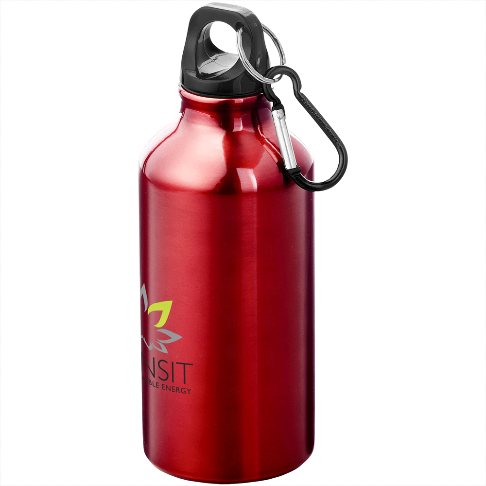 Oregon 400ml Sport Bottle w/ Carabiner – Drink Bottles – The Range – available in Black, Blue, Orange, Red and 1 more – thumbnail 15 of 18