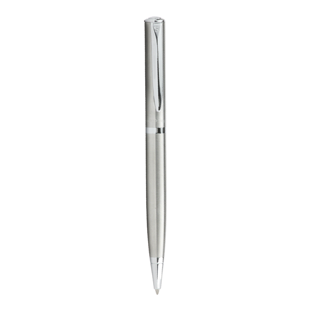 Scriptura Hercules Ballpoint Pen – Metal Pens – The Range – available in Silver – thumbnail 2 of 9