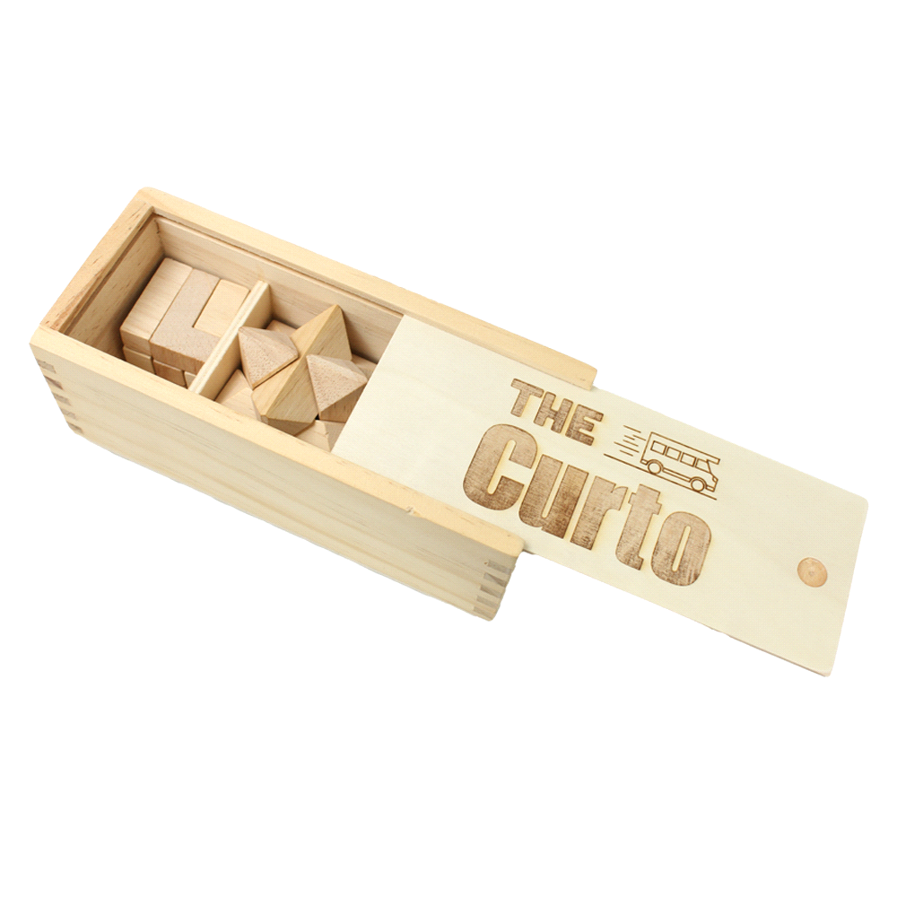 Brainiac 3-Piece Wooden Brain Teaser Set – Cooler Bags – The Range – available in Natural – thumbnail 5 of 8