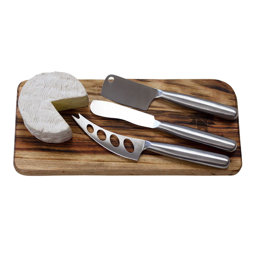 Stainless Steel Cheese Knife Set – Cheese Boards – The Range – available in Silver – thumbnail 4 of 6