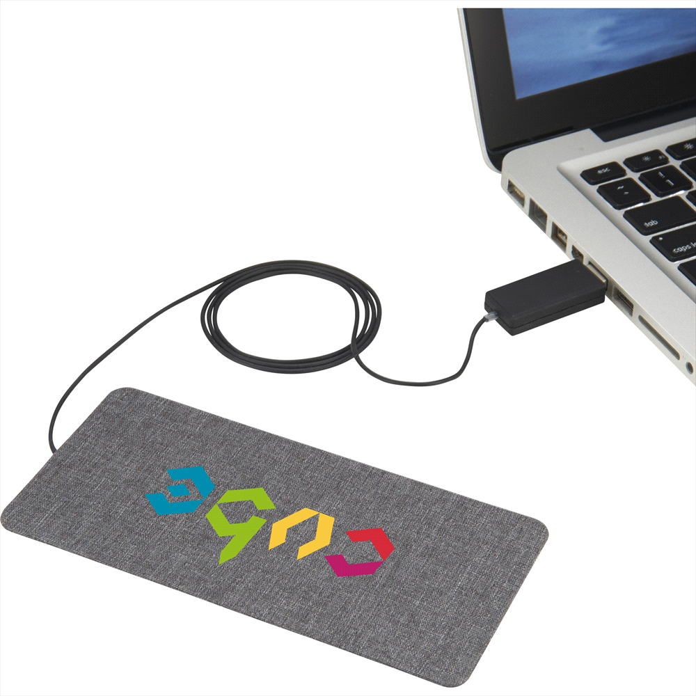 Ultra Thin Fabric Wireless Charging Pad – Wireless Chargers – Global Stock – available in Grey – thumbnail 8 of 8