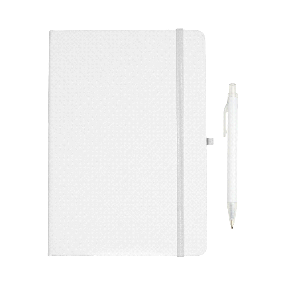 Spectrum Plus Recycled JournalBook & Pen Giftset – Gift Sets – The Range – available in Black, Navy, Red and White – thumbnail 5 of 9