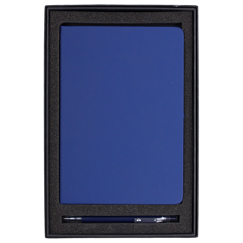 Spectrum Plus Recycled JournalBook & Pen Giftset – Gift Sets – The Range – available in Black, Navy, Red and White – thumbnail 7 of 9