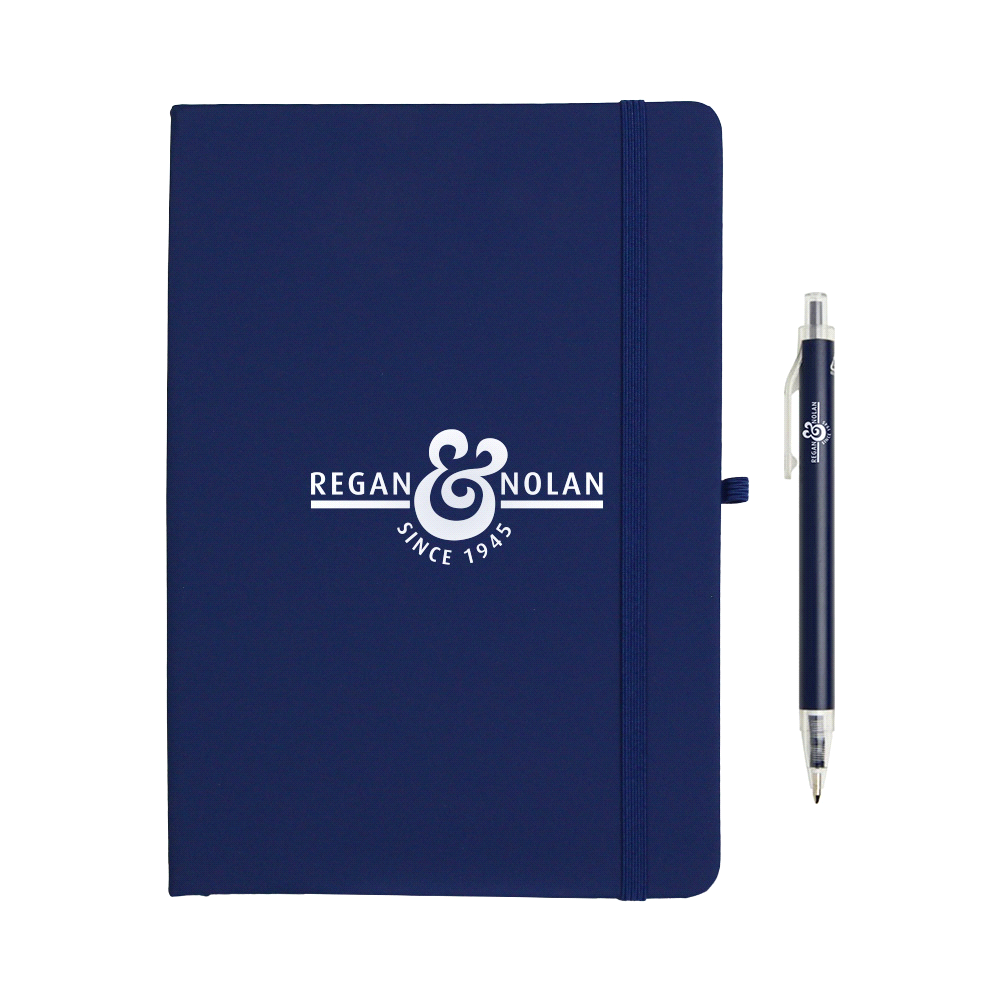 Spectrum Plus Recycled JournalBook & Pen Giftset – Gift Sets – The Range – available in Black, Navy, Red and White – thumbnail 3 of 9