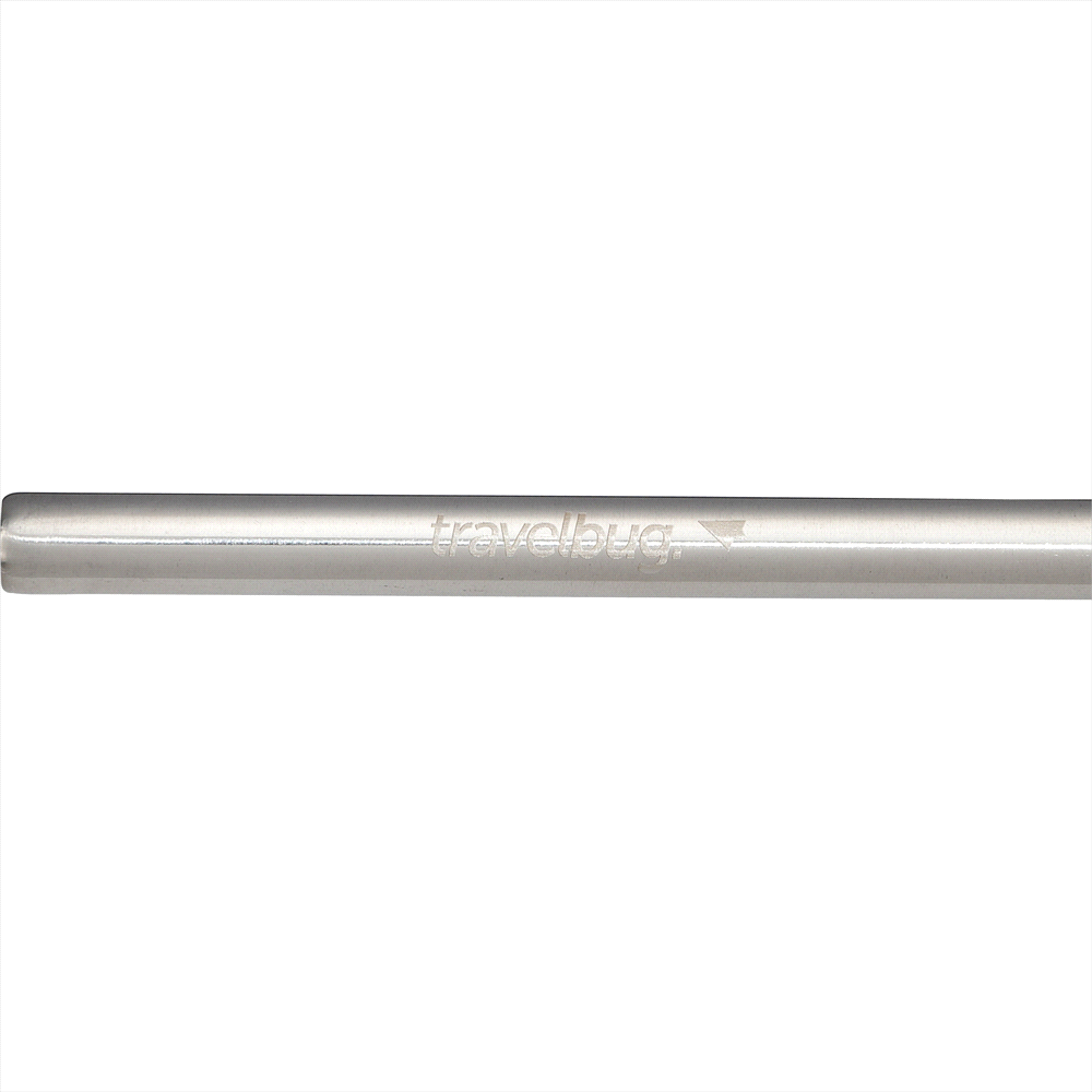 Reusable Stainless Steel Straw Set w/ Brush – Drinking Straws – Global Stock – available in Silver – thumbnail 2 of 3