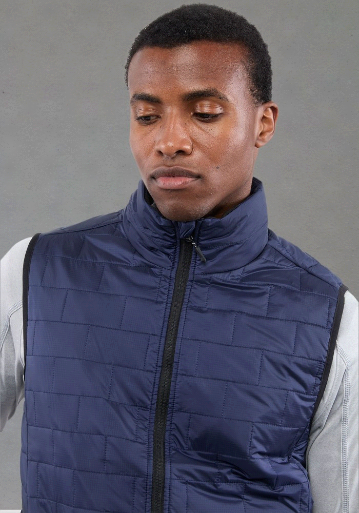 Men's Telluride Lightweight Packable Insulated Puffer Vest – Vests – Apparel Range – available in Black, Blue, Grey, Silver – thumbnail 11 of 30