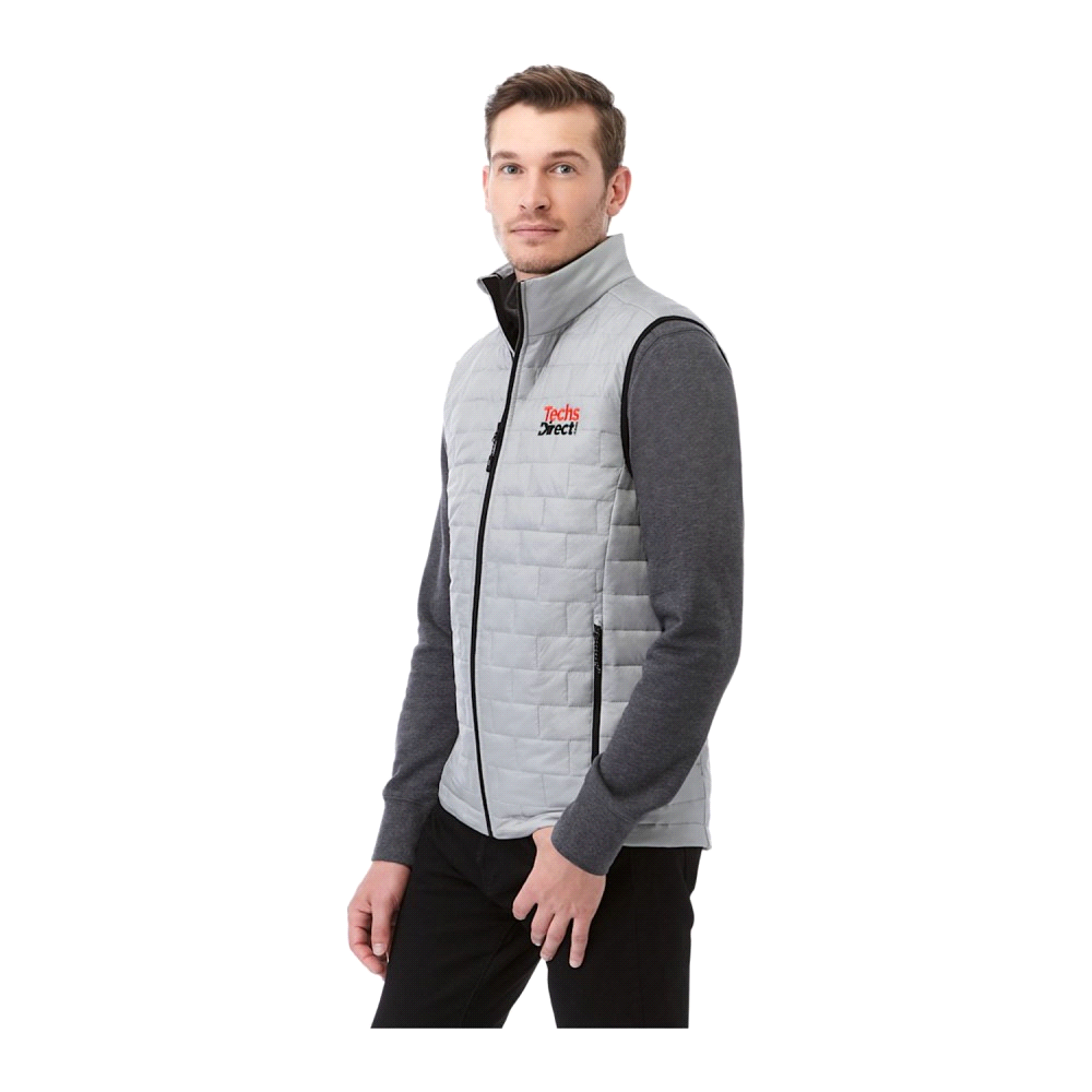 Men's Telluride Lightweight Packable Insulated Puffer Vest – Vests – Apparel Range – available in Black, Blue, Grey, Silver – thumbnail 18 of 30